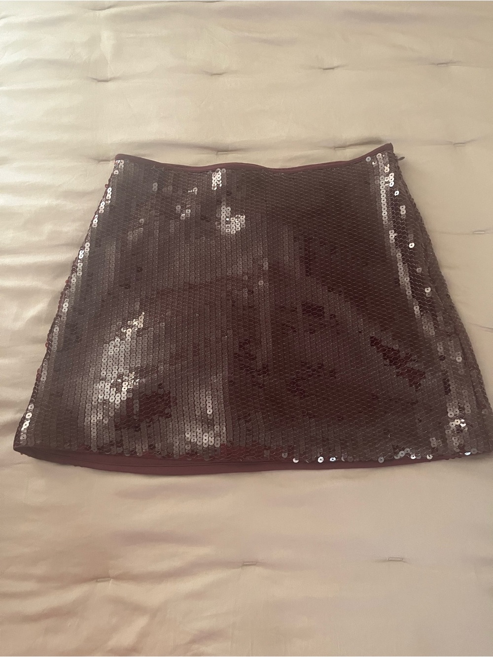 Women's Sequined Mini Skirt